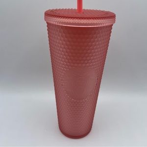 Starbucks 24oz Venti Pink Lemonade Studded Cold Cup